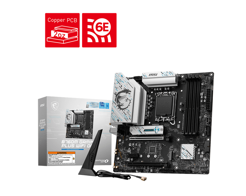 MSI B760M Gaming Plus WiFi DDR4